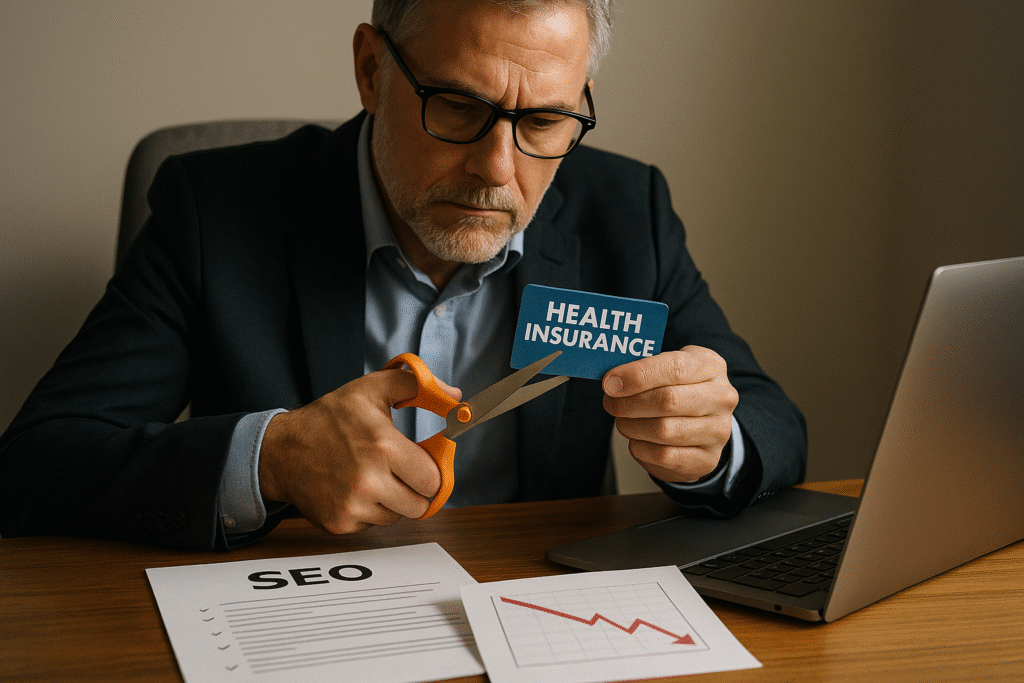 Cutting SEO During Budget Cuts Is Like Canceling Your Health Insurance Because You Feel Fine Today