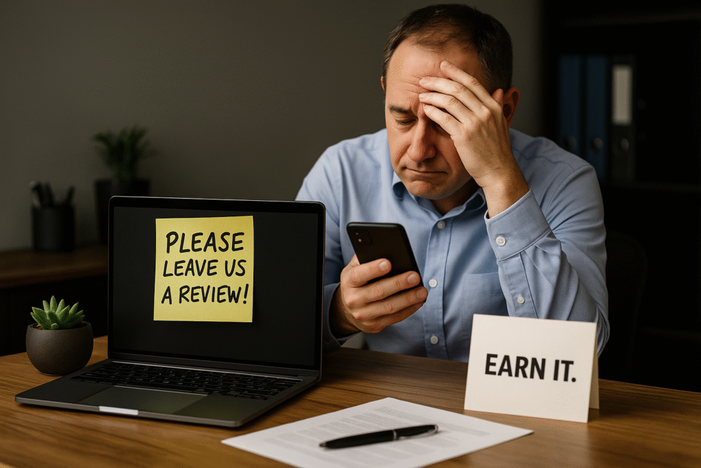 Stop Begging for Reviews Like a Desperate Prom Date How to Actually Get 5-Star Google Ratings