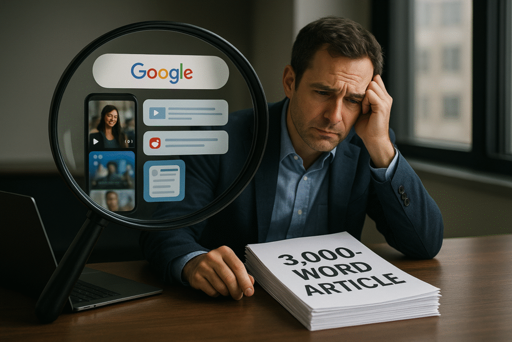 Google's Finally Admitting What's Really Killing Your Traffic